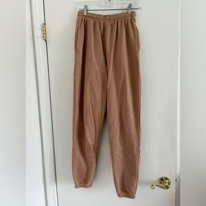 Pretty little thing beige sweatpants joggers